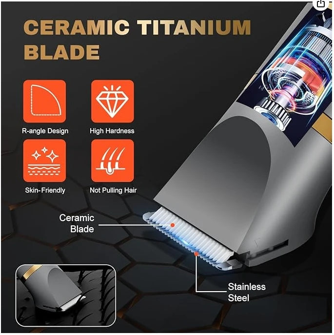 Scttomon 3 In 1 Men's Grooming Kit With LED Display