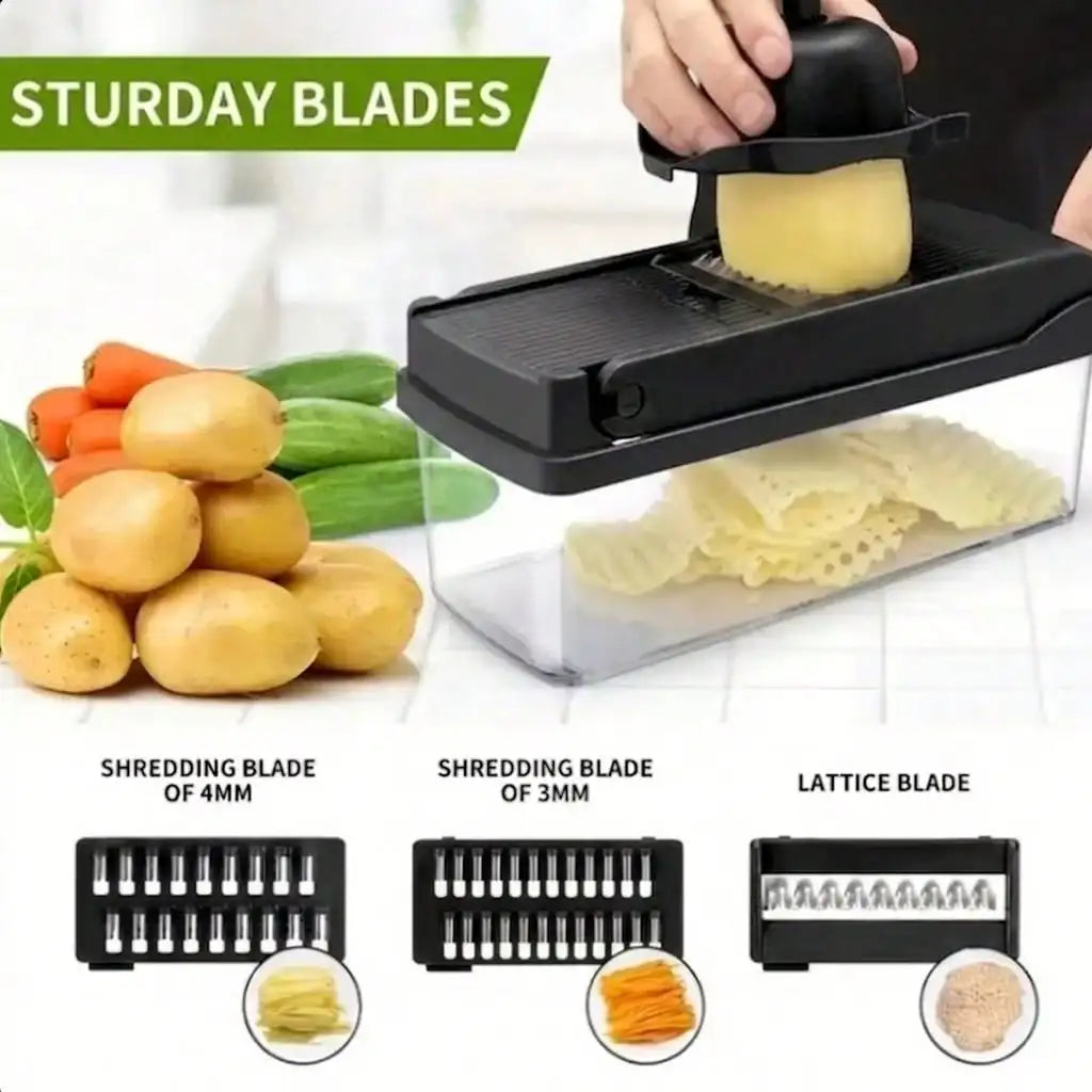Premium Multi Functional Vegetable Slicer And Kitchen Dicer Tool