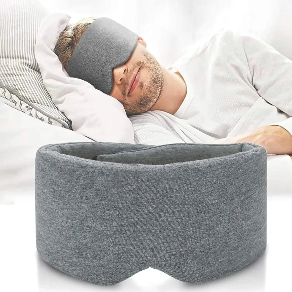 Adjustable Sleep Eye Mask for Comfortable Light Blocking During Travel