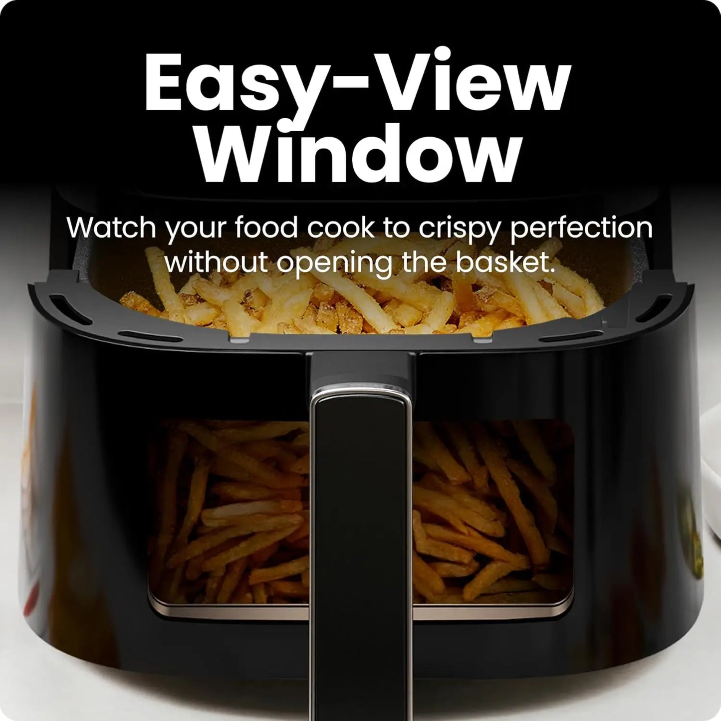 XMSJ Compact Air Fryer Utilizes Hi Fry System For Uniformly Crispy Home Meals