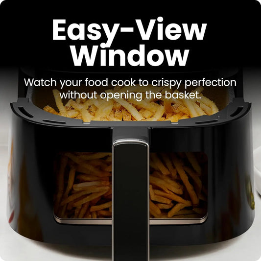 XMSJ Compact Air Fryer Utilizes Hi Fry System For Uniformly Crispy Home Meals