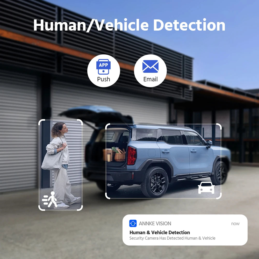 Annke 4K 8MP POE Dual Lens Outdoor Network Security Camera