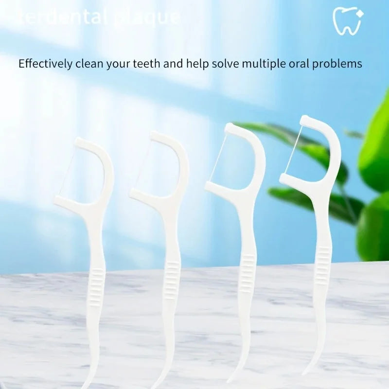 Individually Wrapped Dental Floss Picks for Freshness On The Go