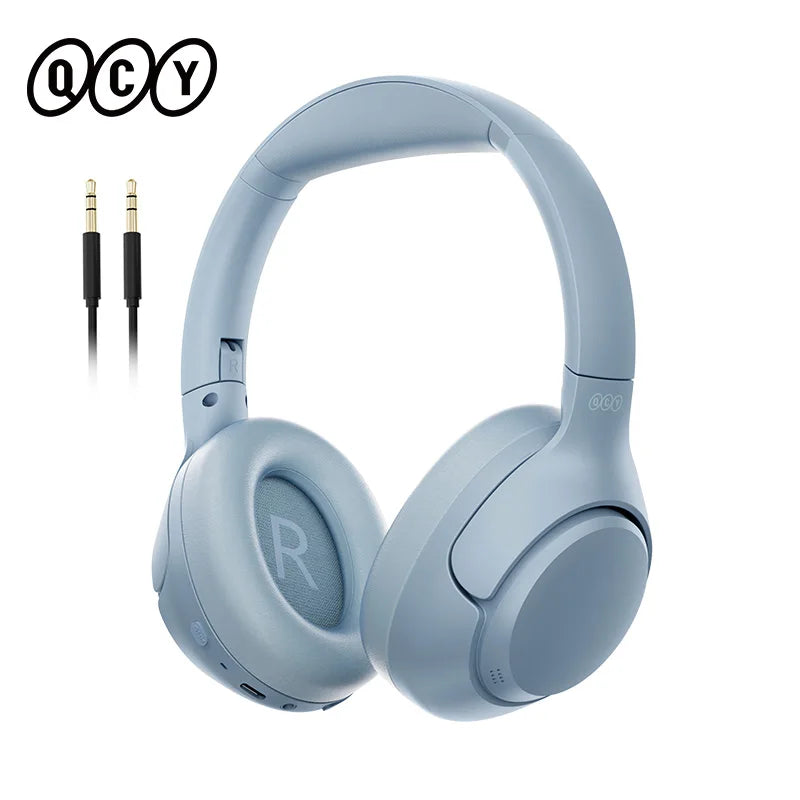 QCY H3 Hybrid ANC Wireless Headphones With Extended Battery Life